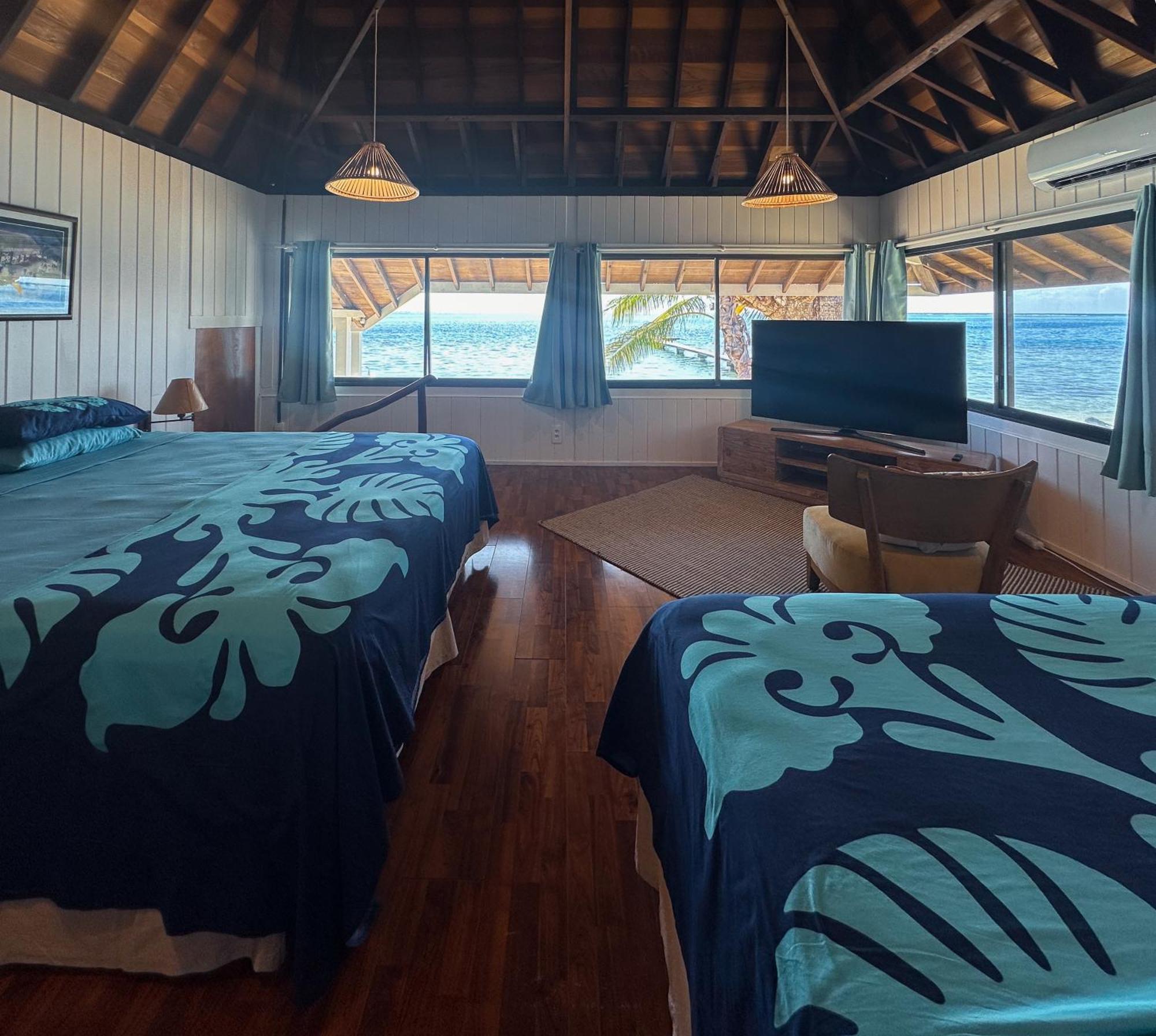 Вилла Chez Jay Moorea Beach House Махарепа Экстерьер фото